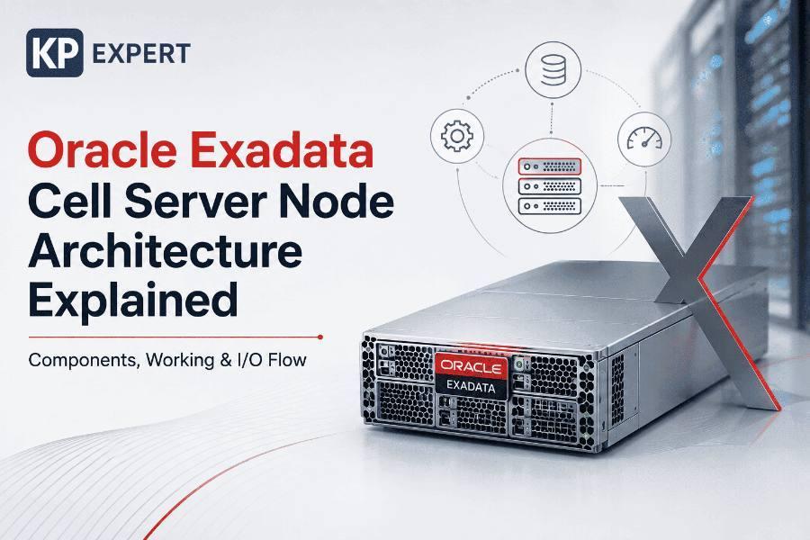 Oracle Exadata Cell Server Node Architecture Explained: Components, Working & I/O Flow