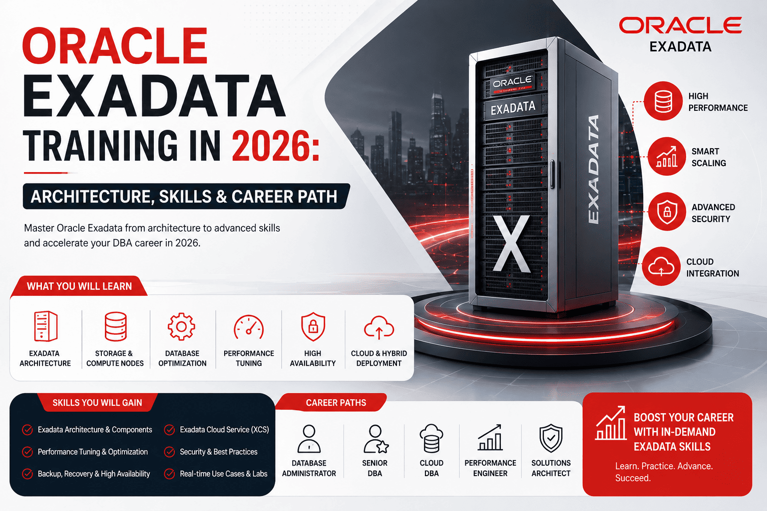 Oracle Exadata Training in 2026: Architecture, Skills & Career Path